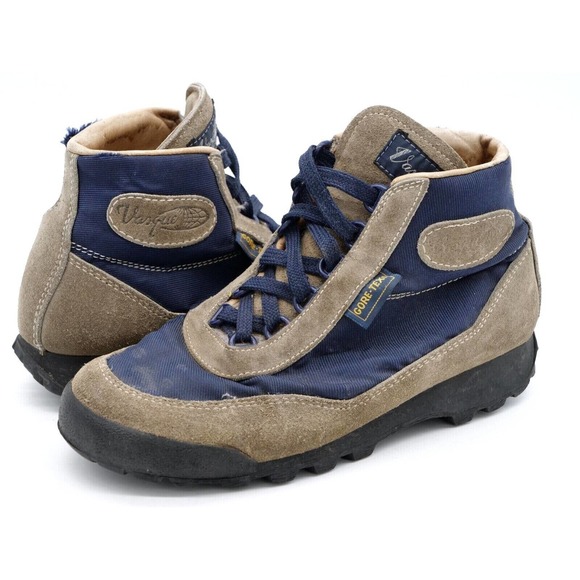 Vasque Boots 7534 Womens 7.5 Brown Suede Gore-Tex Upper Skywalk Lace Up Vintage - Picture 1 of 12